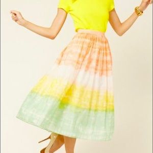 ✨🌸NWT🌸✨ Alice + Olivia Liberty Sorbet Stripe Skirt F